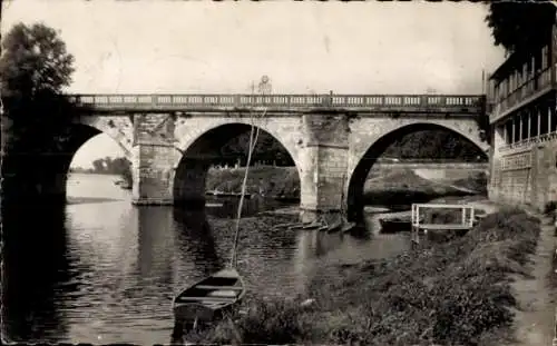 Ak Poissy Yvelines, Vieux Pont