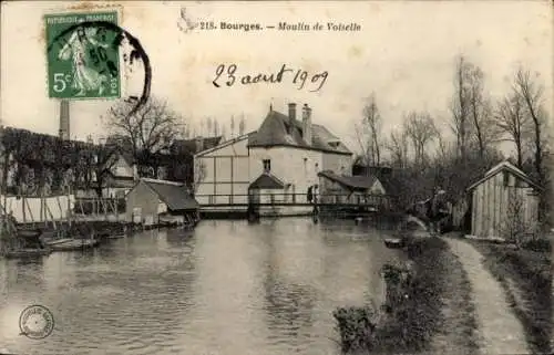 Ak Bourges Cher, Moulin de Voiselle