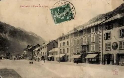 Ak Modane Savoie, Place de la Gare