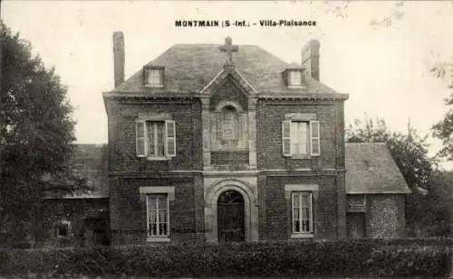 Ak Montmain Seine-Maritime, Villa-Plaisance