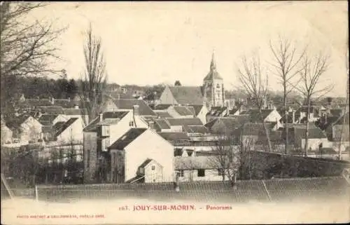 Ak Jouy sur Morin Seine et Marne, Panorama