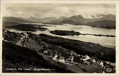 Ak Ålesund Aalesund Norwegen, Fra Aksla, Borgundfjorden