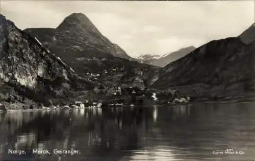 Ak Merok Geiranger Norwegen, Panorama