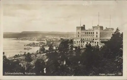 Ak Kristiania Christiania Oslo Norwegen, Sjömandsskolen