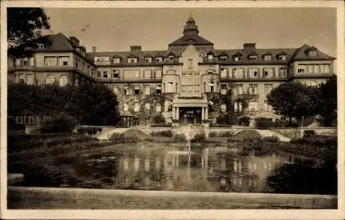 Ak Glauchau in Sachsen, Krankenhaus