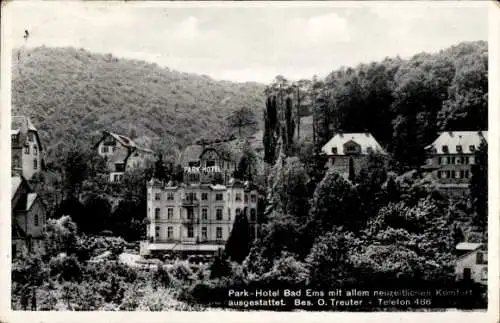 Ak Bad Ems an der Lahn, Park-Hotel