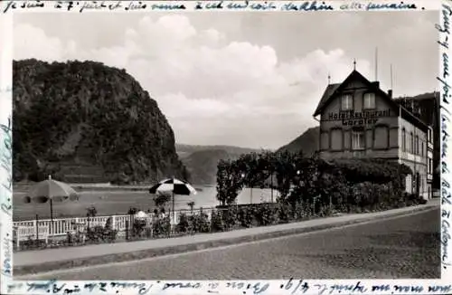 Ak St. Goarshausen am Rhein, Loreley