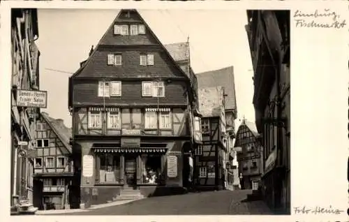 Ak Limburg an der Lahn, Fischmarkt