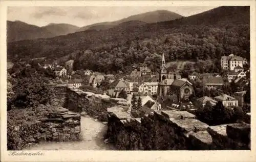 Ak Badenweiler im Schwarzwald, Gesamtansicht