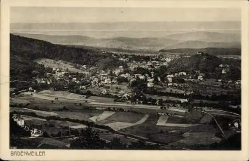 Ak Badenweiler im Schwarzwald, Panorama vom Ort