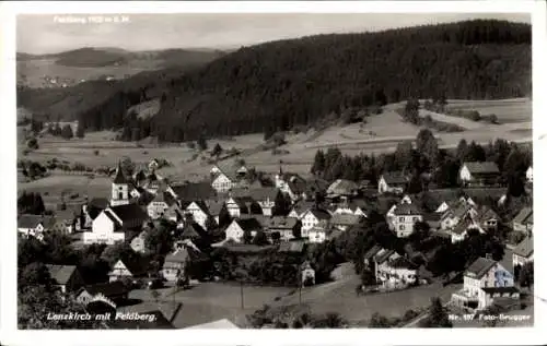 Ak Lenzkirch im Schwarzwald, Feldberg, Panorama