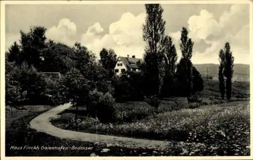 Ak Gaienhofen am Bodensee, Haus Finckh