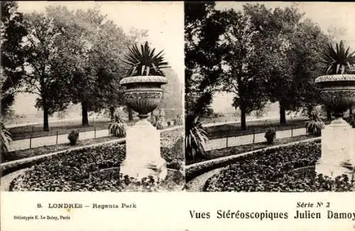 Stereo Ak London England, Regents Park