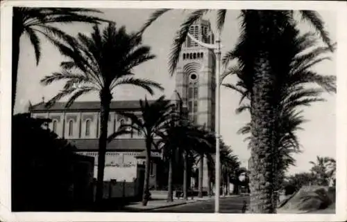 Foto Ak Port Said Ägypten, römisch-katholische Kathedrale, Kirche