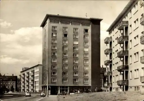 Ak Zwickau in Sachsen, Hochhaus