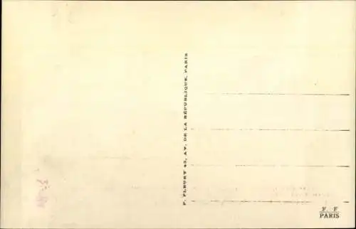 Ak Französische Eisenbahn, Etat, Dampflok No. 32.917, Tender