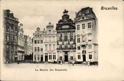 Ak Brüssel Brüssel, Haus der Brauer