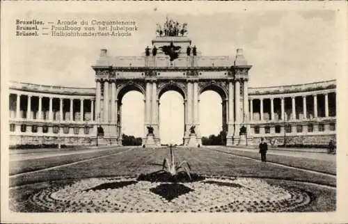 Ak Brüssel Brüssel, Arcades du Cinquantenaire