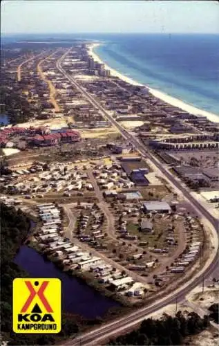 Ak Panama City Florida USA, Strand KOA