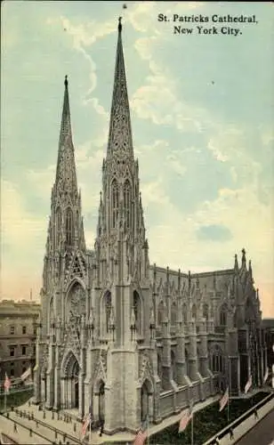 Ak New York City USA, St. Patricks Kathedrale