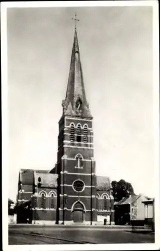 Ak Ghlin Wallonien Hennegau, Kirche St. Martin