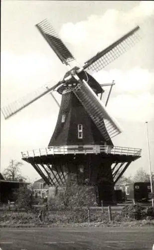 Ak Walderveen Lunteren Ede Gelderland, Korenmolen Die Walderveense-Mühle