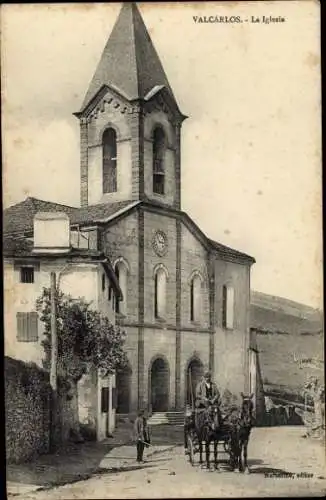 Ak Luisa Valcarlos Navarra, Kirche