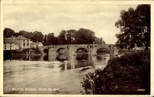 Ak Ross on Wye, Herefordshire, England, Wilton Bridge