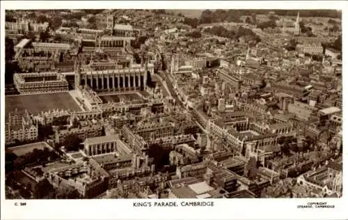 Ak Cambridge East England, King's Parade