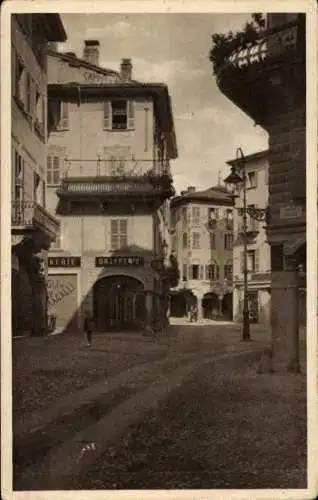 Ak Lugano Kanton Tessin Schweiz, Piazza Commercio