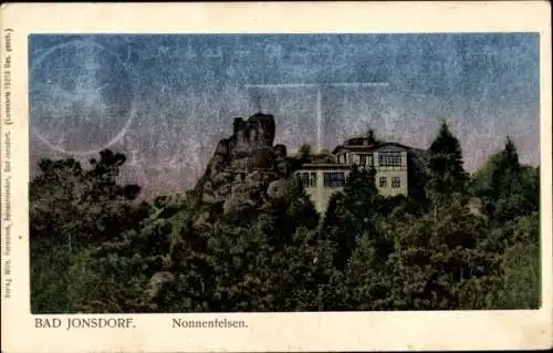 Luna Ak Jonsdorf in der Oberlausitz Sachsen, Nonnenfelsen