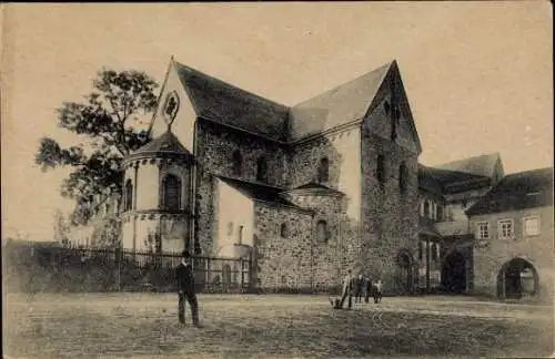 Ak Wechselburg in Sachsen, Gräflich von Schönburg´sche Schlosskirche