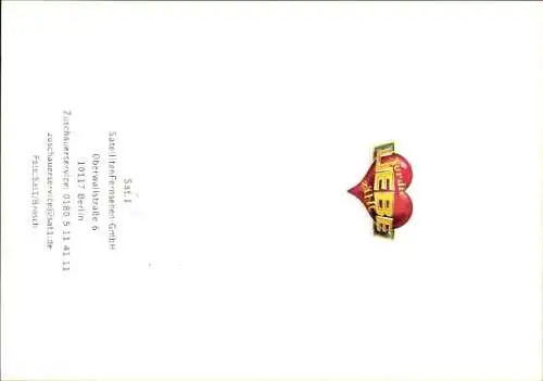 Ak Moderator Kai Pflaume, Portrait, Sat 1, Autogramm