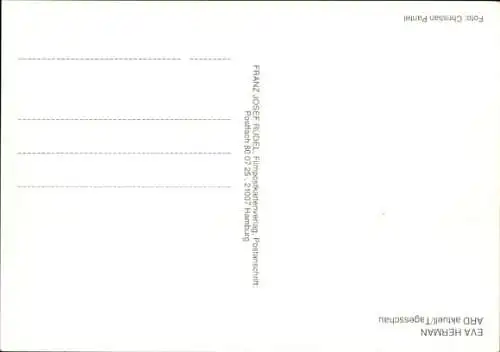 Ak Schauspielerin Eva Herman, Portrait, Autogramm