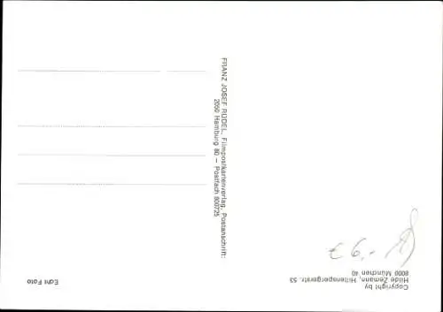 Ak Schauspieler Gerd Böckmann, Portrait, Autogramm