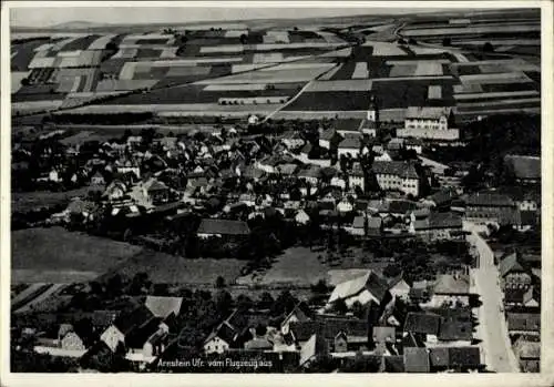 Ak Arnstein in Unterfranken, Fliegeraufnahme