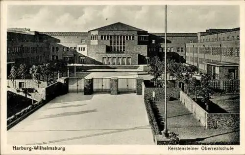 Ak Hamburg Wilhelmsburg, Kerschensteiner Oberrealschule