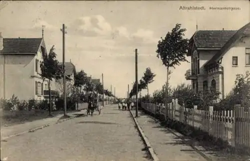 Ak Hamburg Wandsbek Rahlstedt Altrahlstedt, Hermannstraße