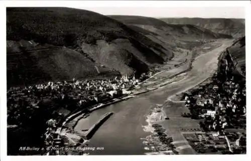 Ak Alf an der Mosel, Fliegeraufnahme