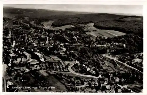 Ak Sulzbach im Saarland, Fliegeraufnahme