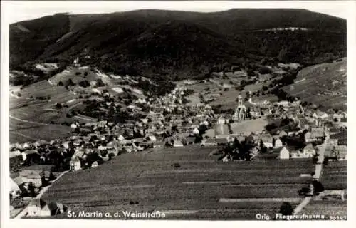 Ak Sankt Martin in der Pfalz, Fliegeraufnahme