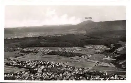 Ak Gomaringen Baden Württemberg, Fliegeraufnahme, Rossberg