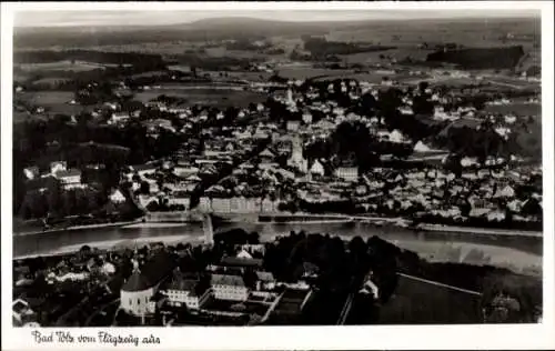 Ak Bad Tölz in Oberbayern, Fliegeraufnahme