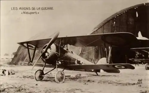 Ak Französisches Militärflugzeug, Nieuport