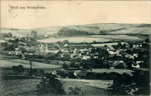 Ak Heidenheim am Hahnenkamm Mittelfranken, Gesamtansicht