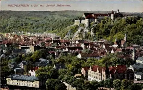 Ak Heidenheim an der Brenz Württemberg, Schloss Hellenstein