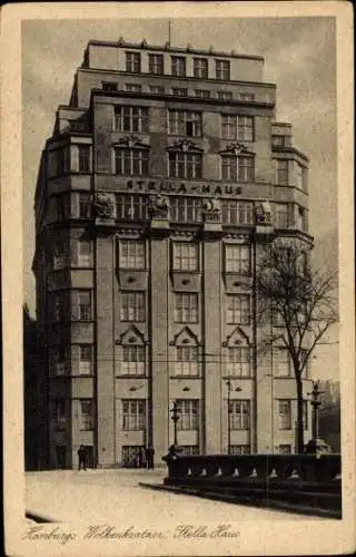 Ak Hamburg, Wolkenkratzer Stella Haus