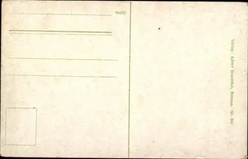 Ak Hansestadt Bremen, Roland der Riese, 1404