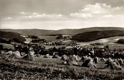 Ak Herscheid im Sauerland, Ebbegebirge, Panorama