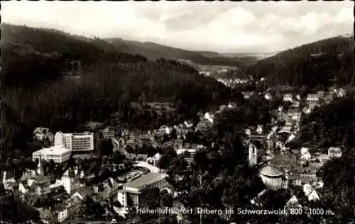 Ak Triberg im Schwarzwald, Totalansicht